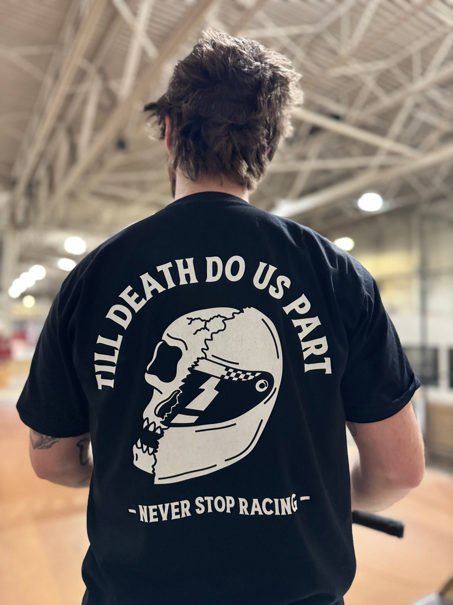 Never Stop Racing tee!