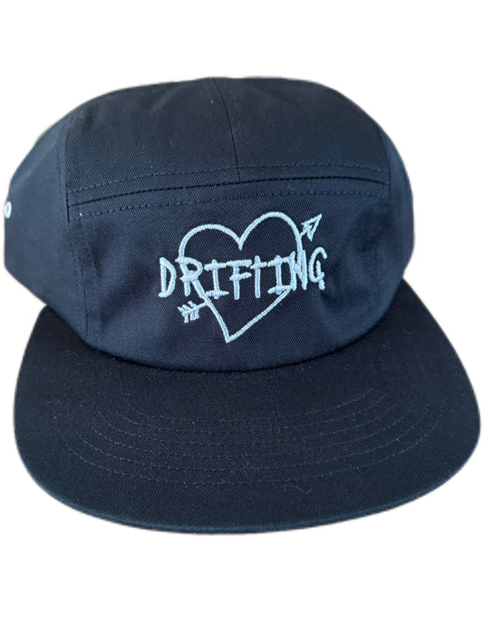 I <3 DRIFTING 5 panel hat